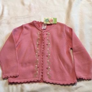 NWTs Beautiful Vintage Gymboree Spring Blossoms sweater Sz  M-4.